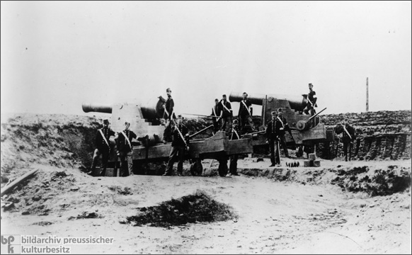 Deutsch-Dänischer Krieg: Österreichische Artilleriebatterie (1864)